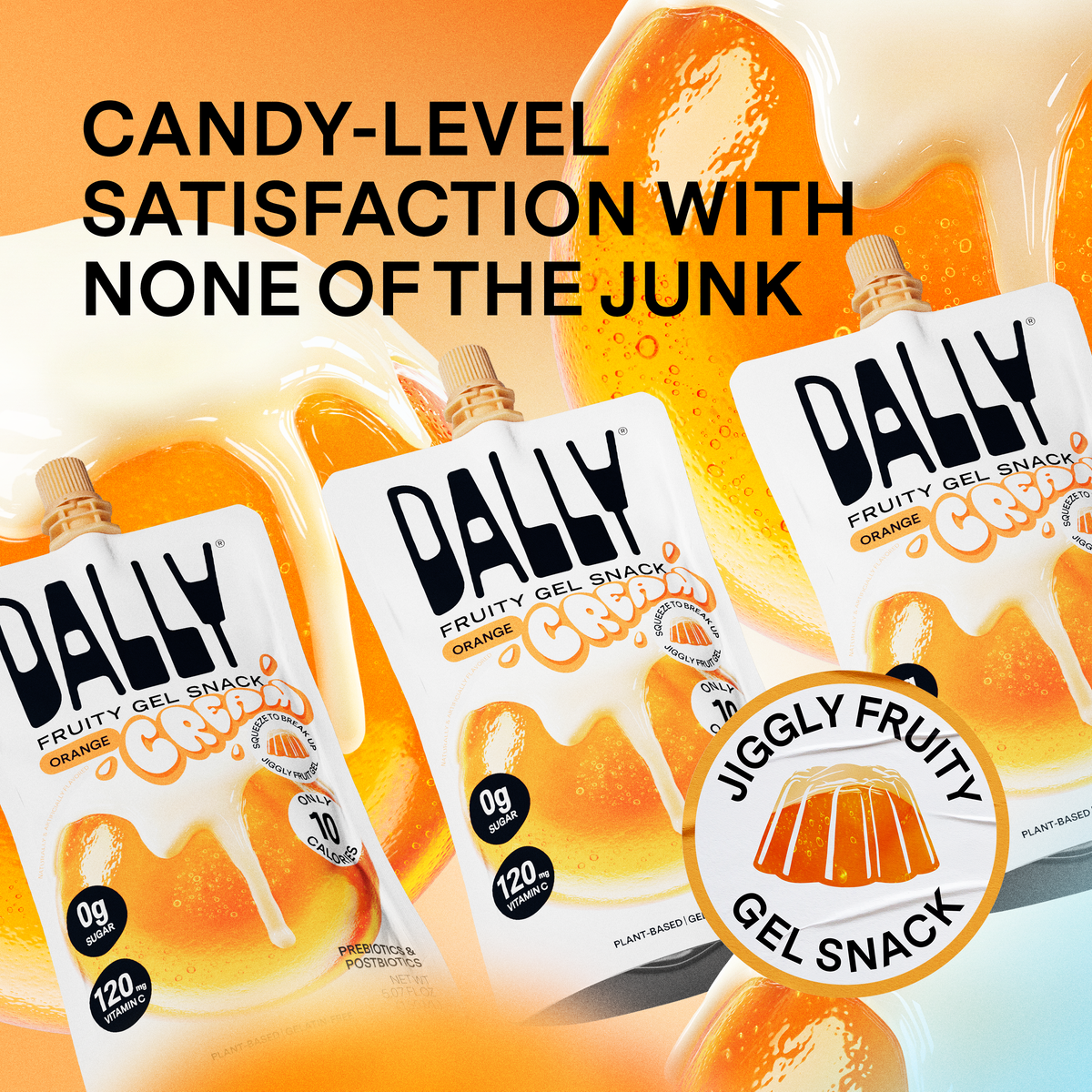 Dally Konjac Jelly - Orange Cream