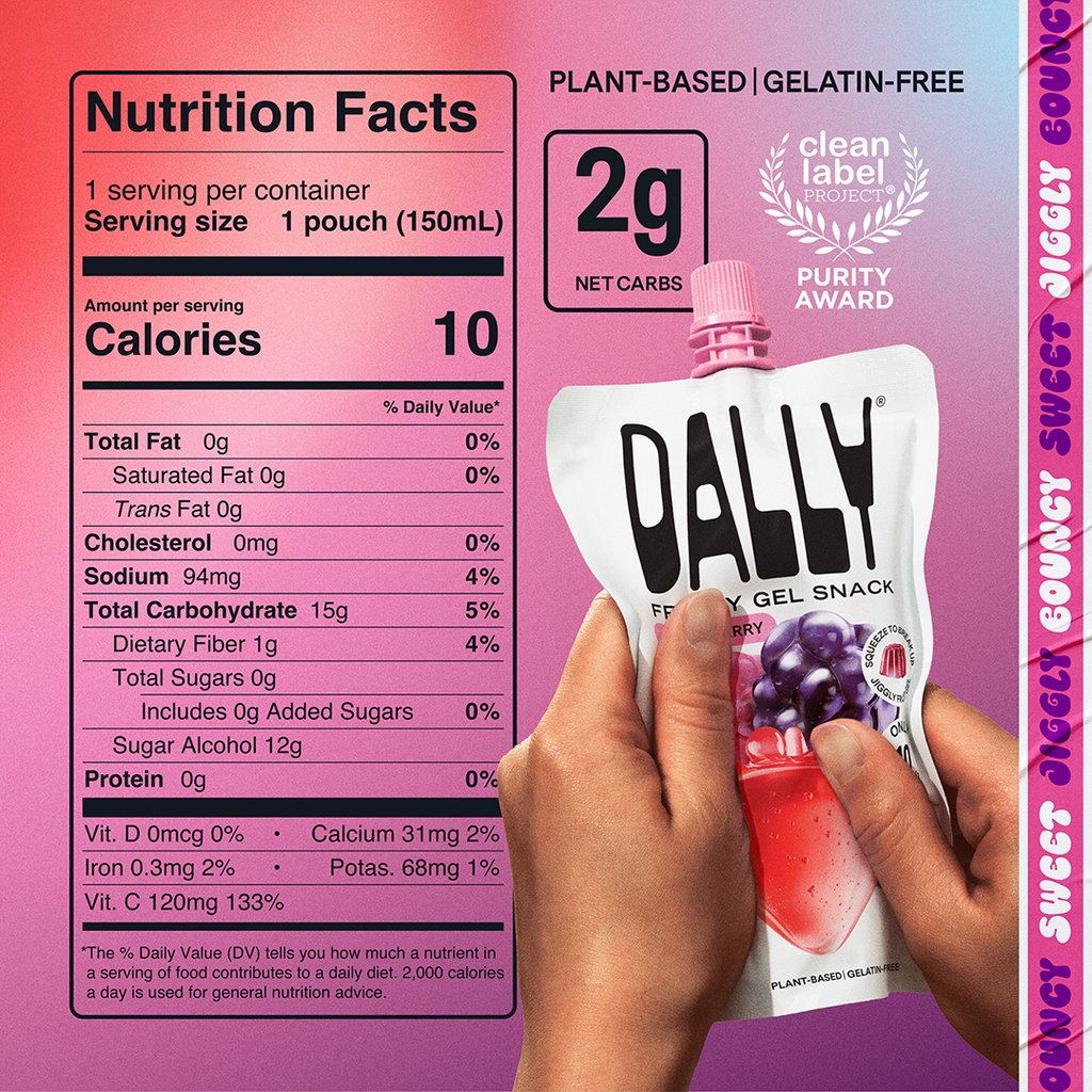 jelly  Dally Konjac Jelly - Mixed Berry