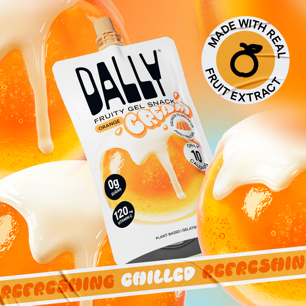 Dally Konjac Jelly - Orange Cream
